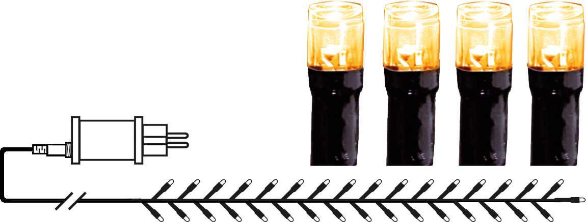 Star Trading LED-Lichterkette 540 LEDs 594-11-1