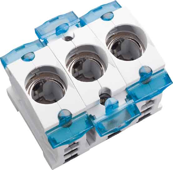 Wöhner D0-Einbau-Sicherungssockel E18/63A/400V,3pol. 31306 Wöhner D0-Einbau-Sicherungssockel E18/63A/400V,3pol. 31306