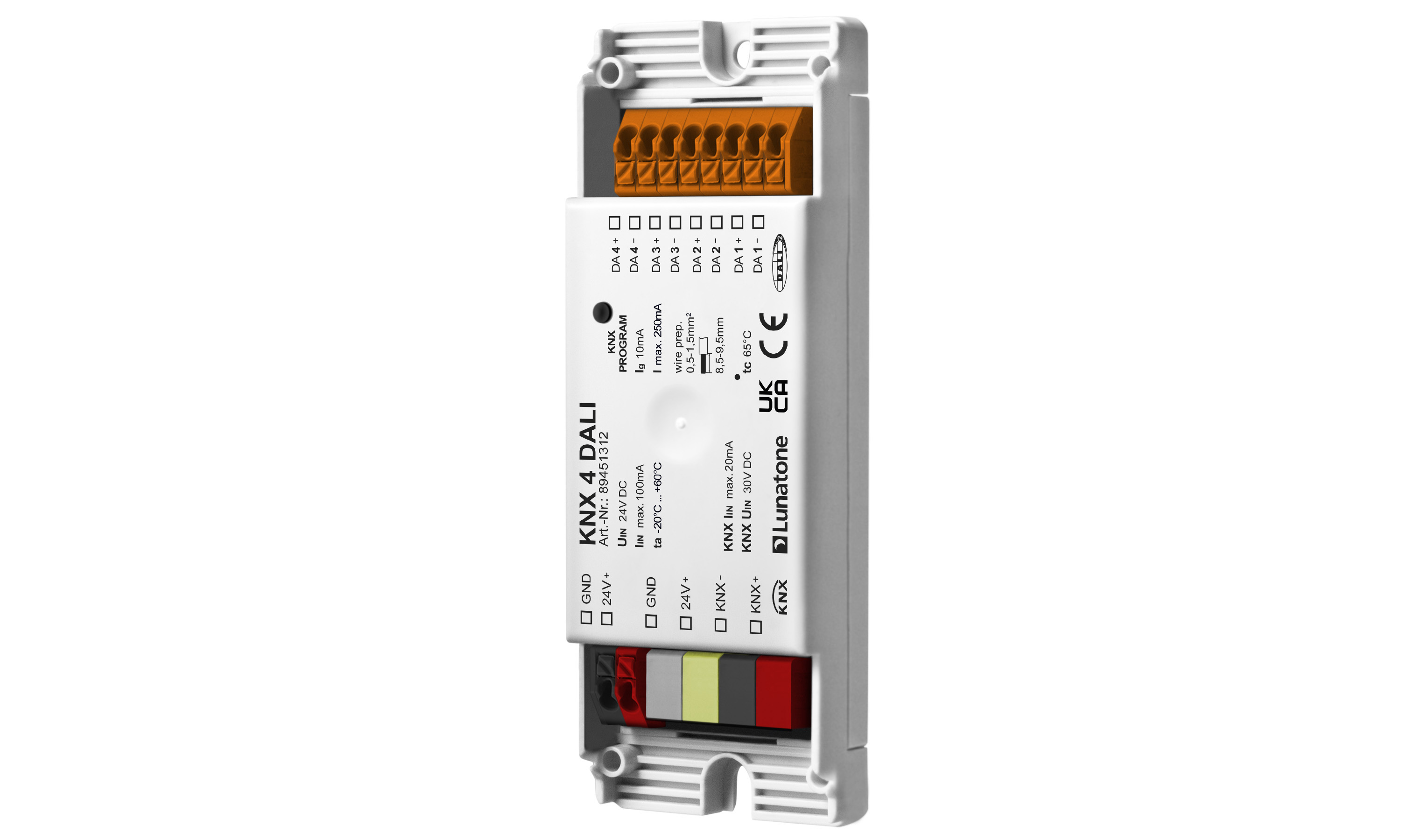 Lunatone Gateway Broadcast Steuerung KNX 4 DALI – 89451312