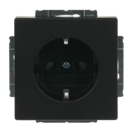 Busch-Jaeger SCHUKO Steckdosen-Einsatz schwarz matt 20 EUCRB-885 günstig online kaufen