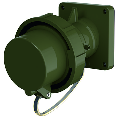 Mennekes Anbaustecker 63A,5p,6h,400V,IP67 20463