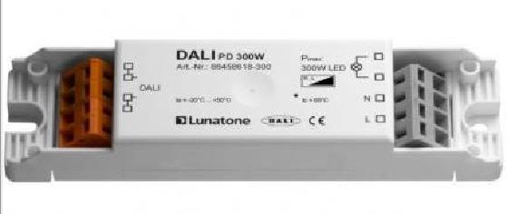 Lunatone Phasenabschnittsdimmer DALI PD 300W Deckeneinwurf