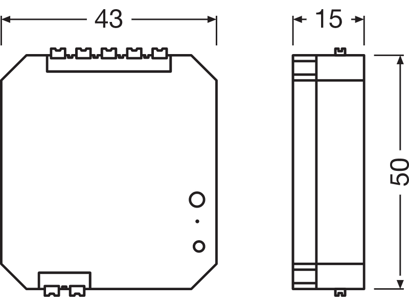 Ledvance coupler VIVARES ZB COUPLER 220-240 COUPLER - 4058075463806