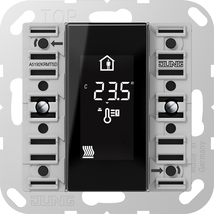 Jung KNX Raumcontroller-Modul Kompakt 2-fach A 5192 KRM TS D