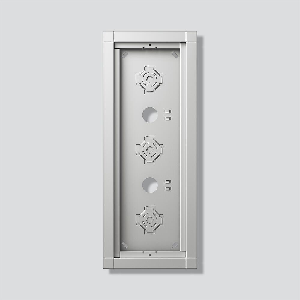 Siedle&Söhne Gehäuse-Aufputz Silber-Metallic GA 612-3/1-01 SM