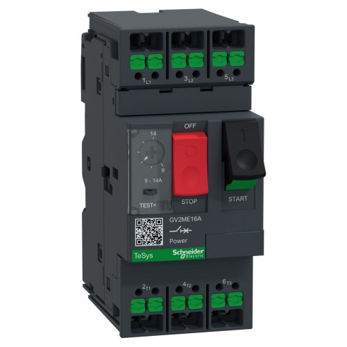 Schneider Electric Motorschutzschalter 9-14A Snapin GV2ME16A - GV2ME16A