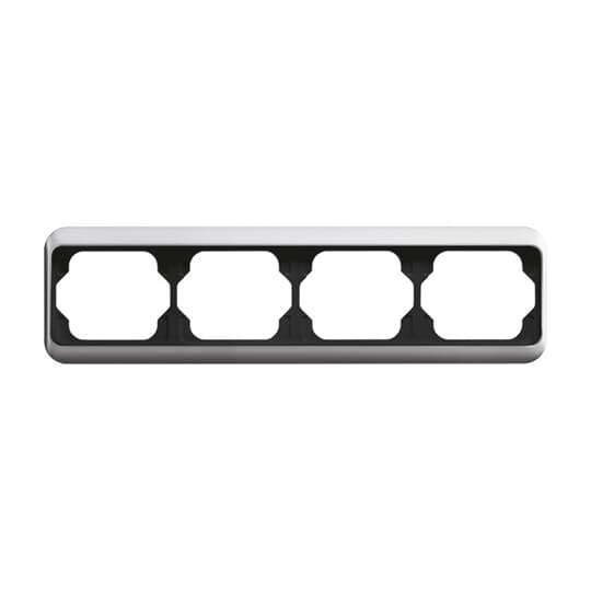 Busch-Jaeger Rahmen 4-fach titan, waager.,alpha 1724-266 günstig online kaufen