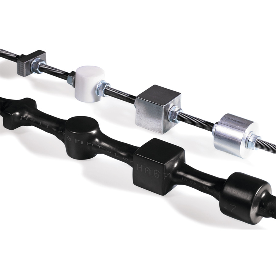 HellermannTyton Schrumpfschlauch L=1,2m sw HA67-44,4/7,4