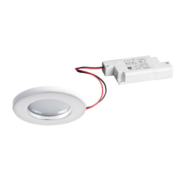 Brumberg recessed LED downlightset, IP65, phase cut dimmable - 39149073