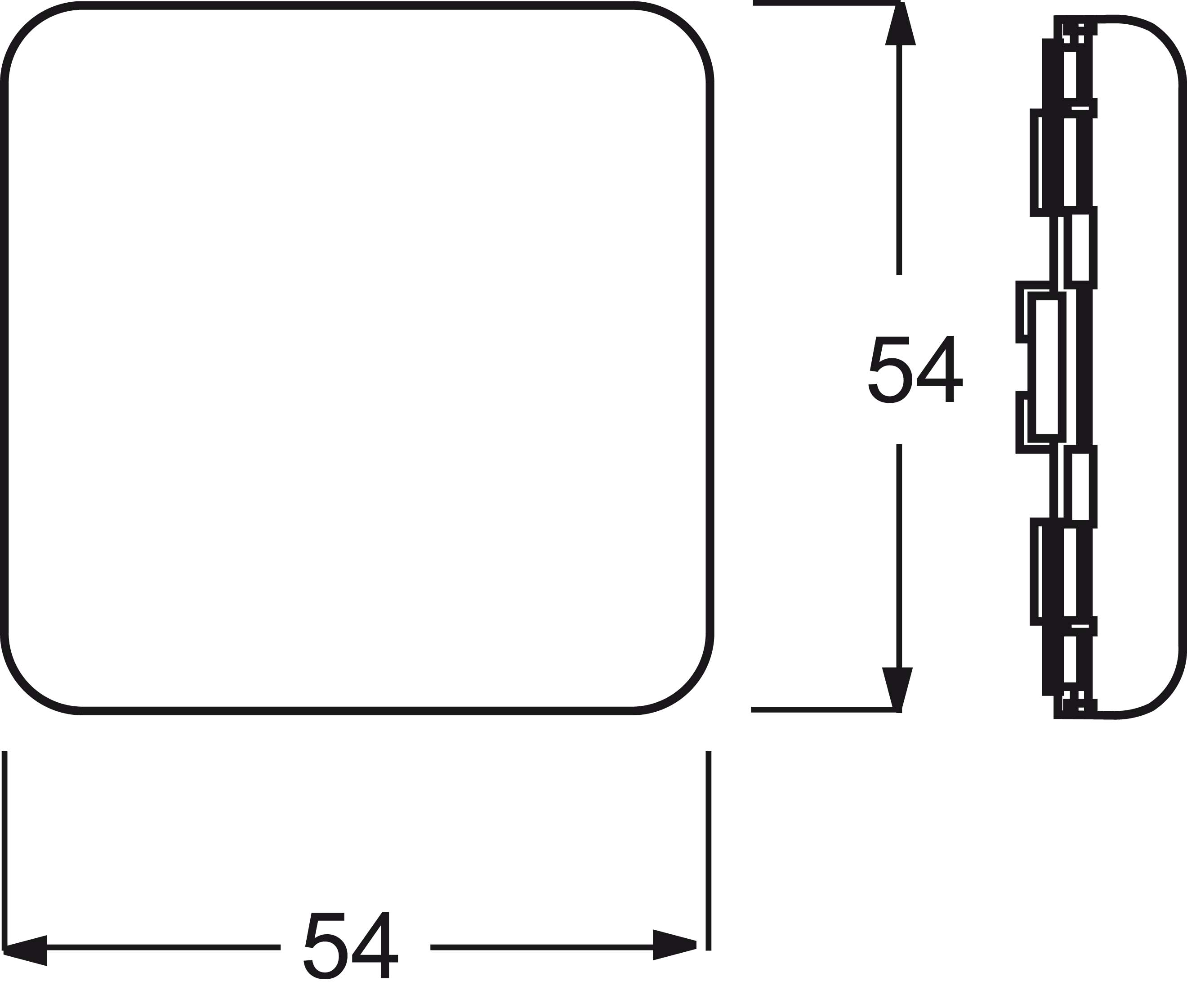 Busch-Jaeger Wippe aws Wipptaster 42V 2506 O-214 - 2CKA001731A1403