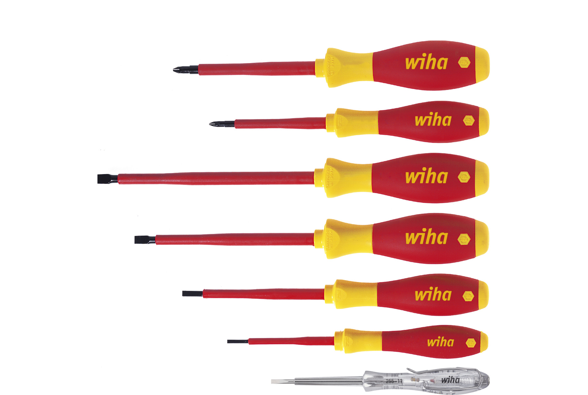 Wiha Schraubendrehersatz Schlitz/PH 320N SF K7 SATZ 7tlg