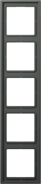 Jung Rahmen 5-fach anth waage/senkrecht AL 2985 AN günstig online kaufen