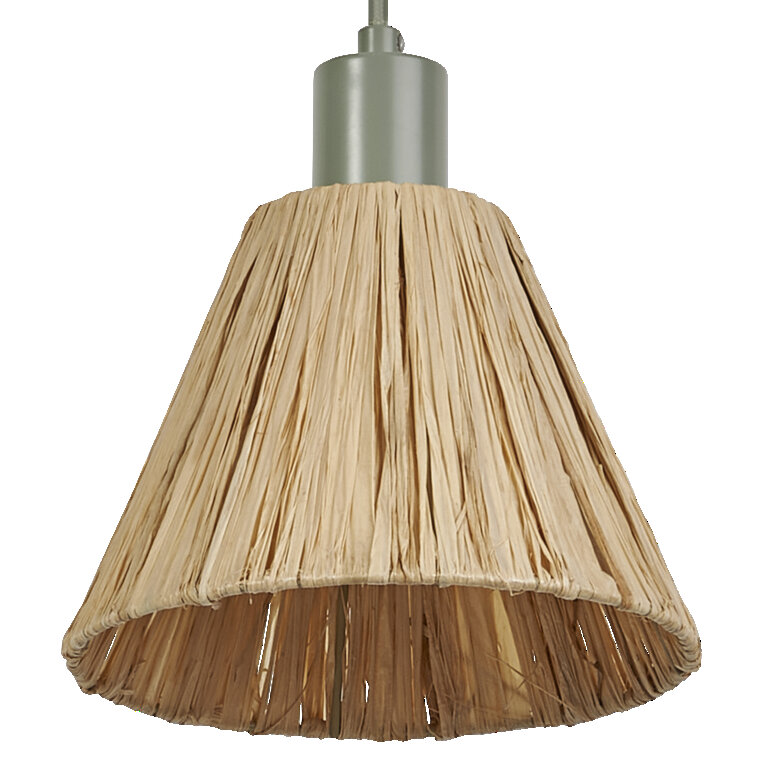 LEDVANCE Decor Raffia Pendant 1XE27 Green - 4058075838154