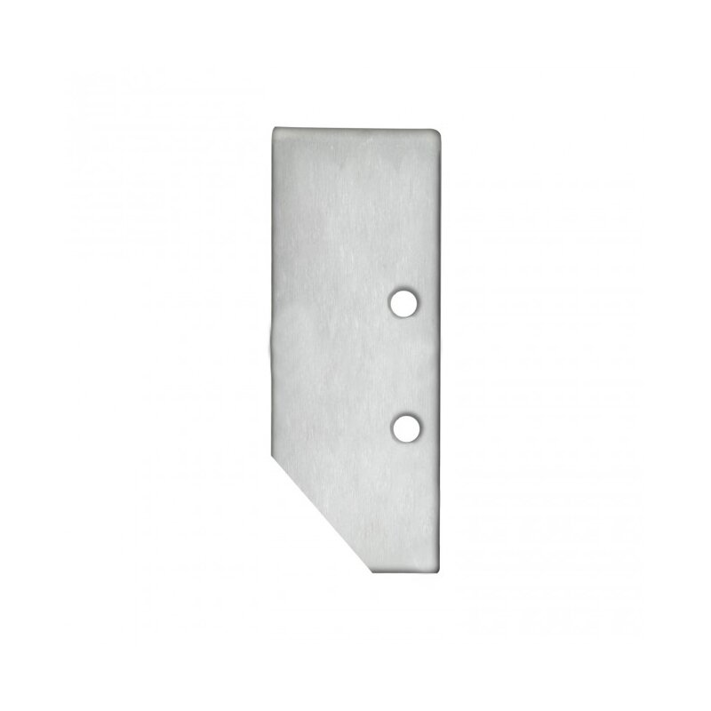 DOTLUX Aluminum end cap for profile/cover DXAD4/V silver - 5489