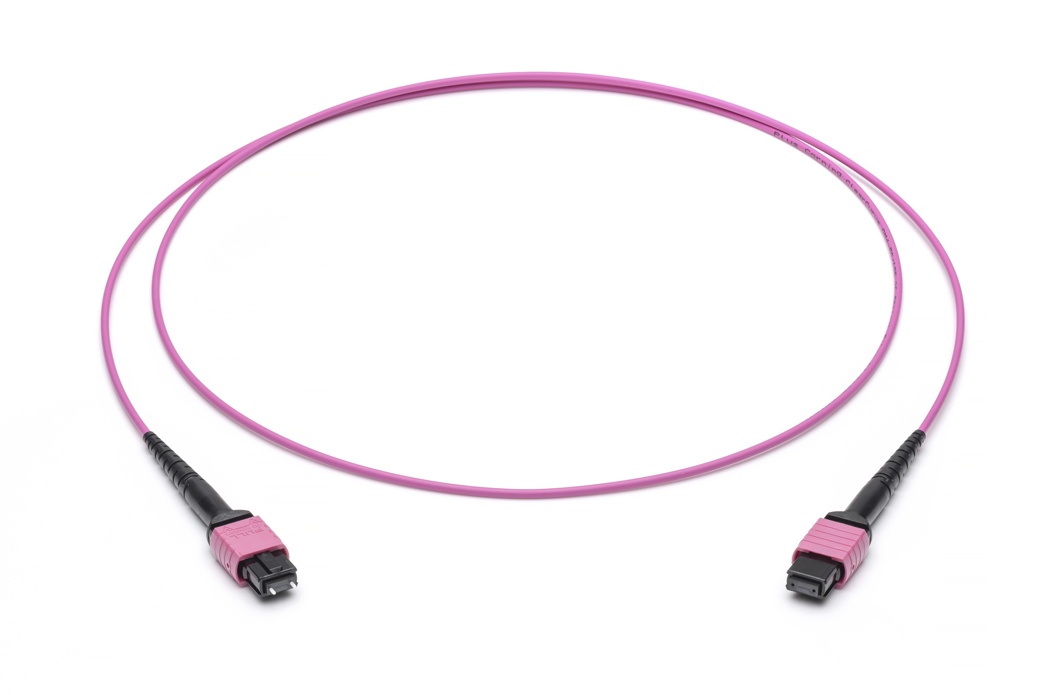 Corning LWL-Patchkabel 12F MPO PC BU/ST OM4 2m vi JZBZC12QEZ-NB002M-VI