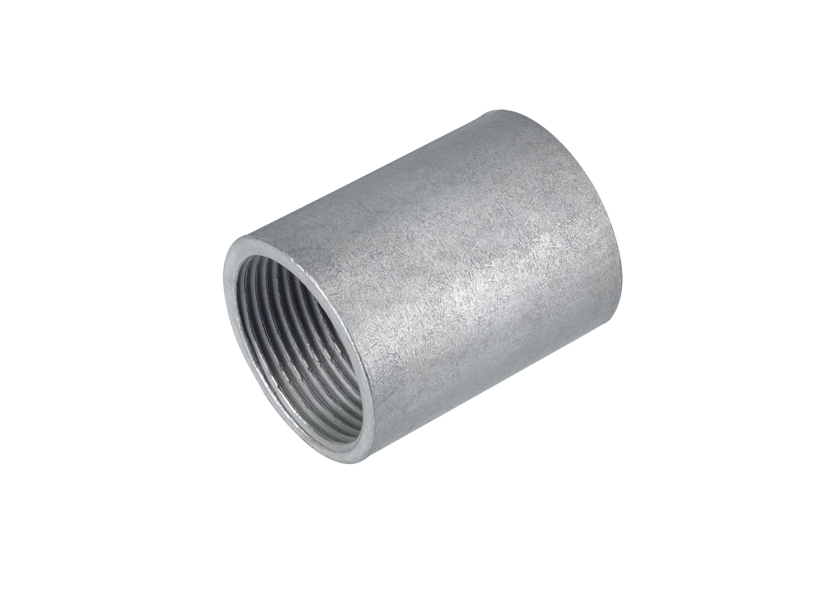 Fränkische Stahlrohr-Gewindemuffe f.FFS-ES,FFSK-ES-UV SM-E-V 25 vz. Zn-Ni - 20450025