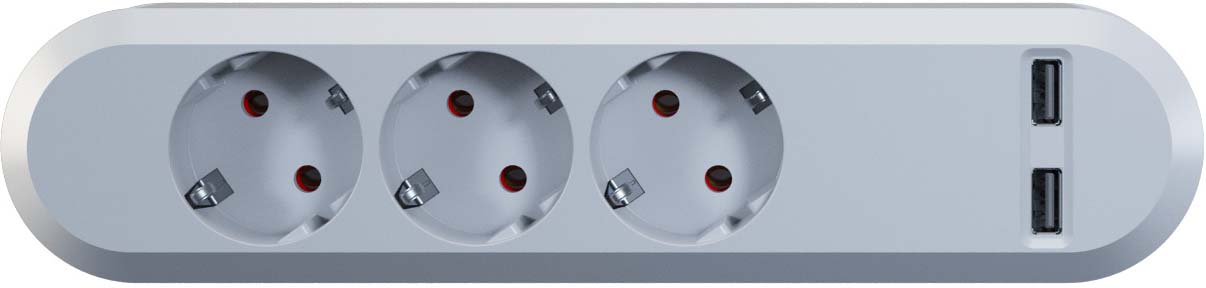 Bachmann USB SMART Steckdosenleiste 2-fach Charger 381.801 - 381801 günstig online kaufen
