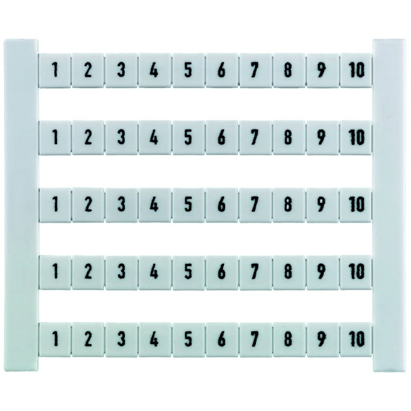 Weidmüller Klemmenmarkierer dekafix ws DEK 5 FWZ 1-10