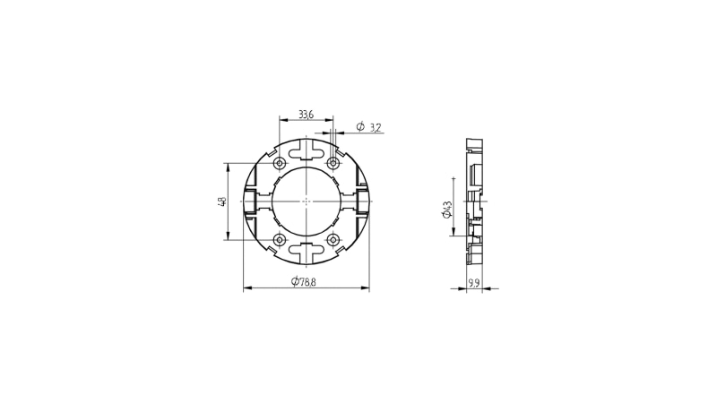 BJB Lampenfassung GX53 für CFL 26.750.-803.80