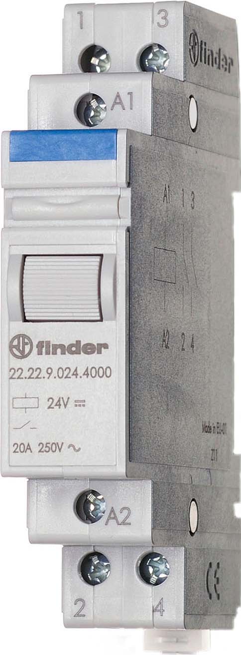 Finder Installationsrelais 2S 20A 12VDC 22.22.9.012.4000