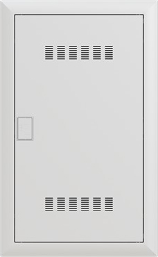 Striebel&John Mediaverteiler 3-reihig m.PatchPanel+Tür UK636MV