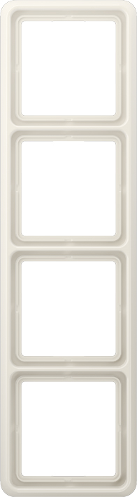 Jung Rahmen 4-fach ws waage/senkrecht CD 584 W - CD584W günstig online kaufen