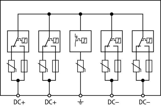 DEHN Überspannungs-Ableiter Typ 2 DEHNcube DCU YPV SCI 1000 2M - 900920