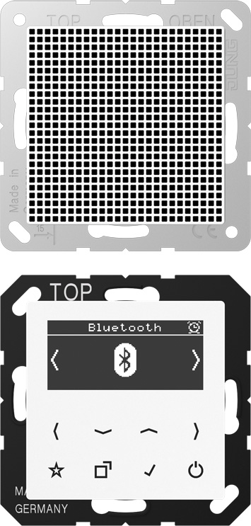 Jung Smart DAB+ Digitalradio Bluetooth SetMono1LS DAB A1 BT WW