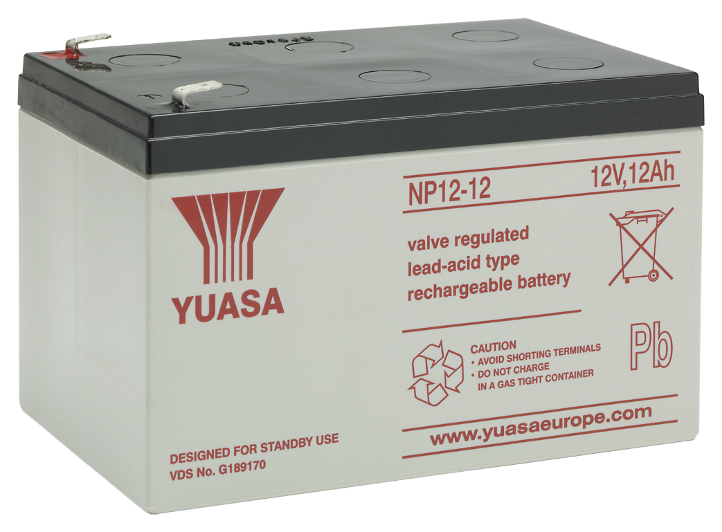 Hückmann Bleiakku 12V 12Ah Yuasa NP12-12 108373