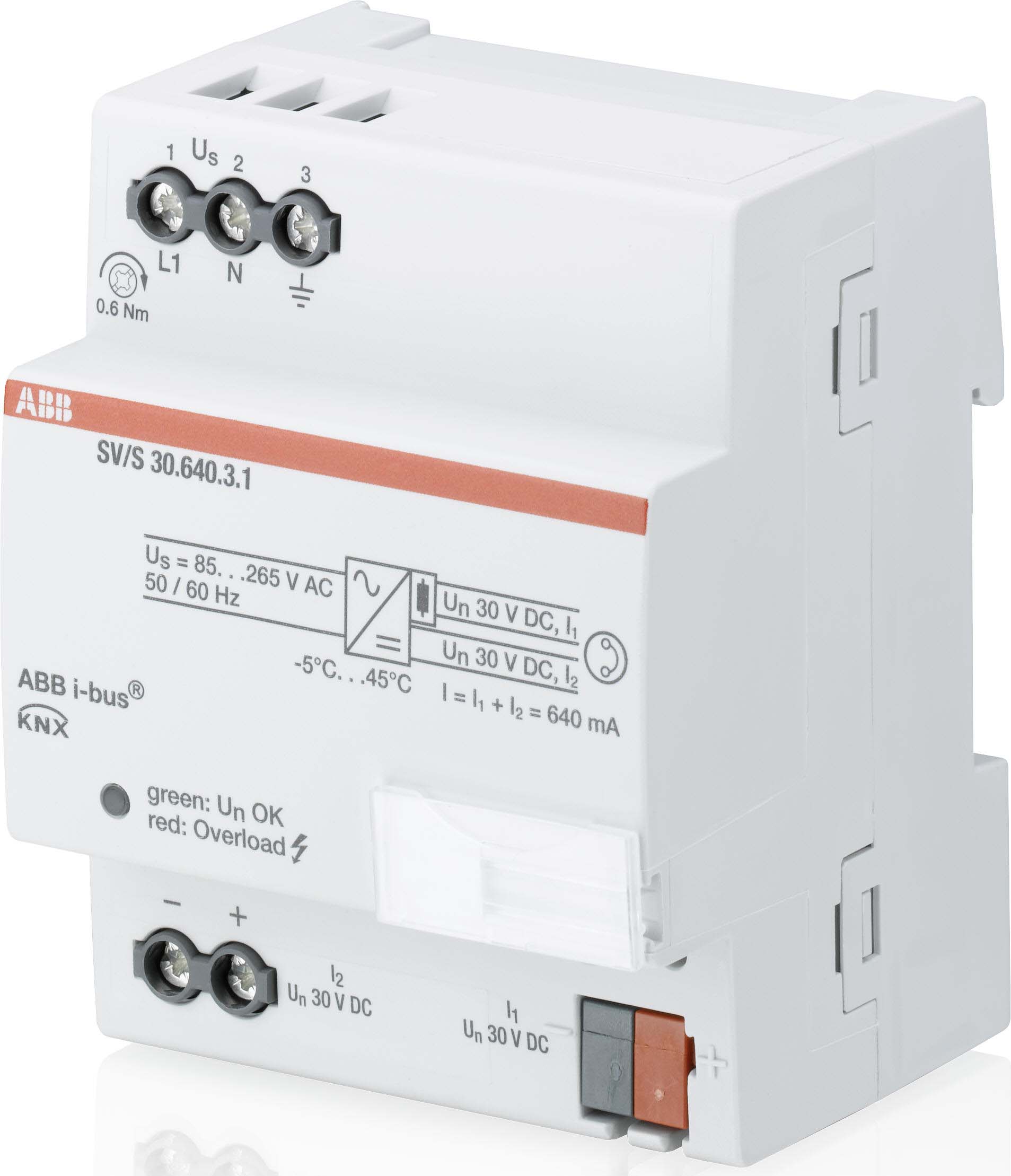 ABB Stotz S&J EIB-Spannungsversorgung 640mA SV/S 30.640.3.1 - 2CDG110167R0011 ABB Stotz S&J EIB-Spannungsversorgung 640mA SV/S 30.640.3.1 - 2CDG110167R0011
