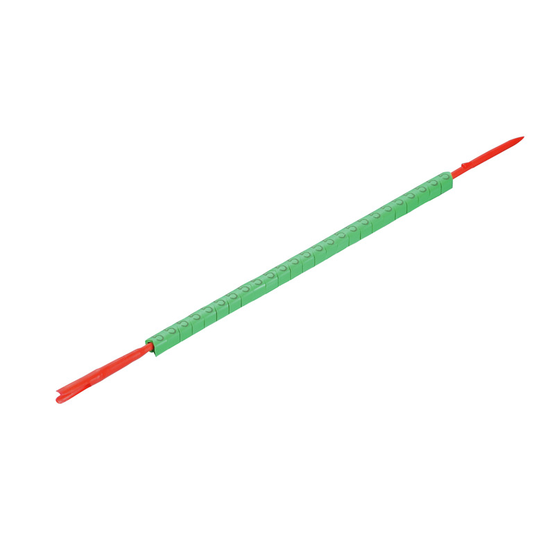 Weidmüller Leitermarkierer m.Montagedorn CLI R 1-3 GN/SW 5