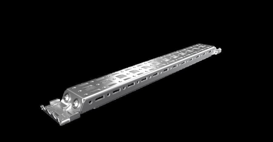Rittal AX Schiene f.Innenausbau T400mm 2394.400 (VE4)