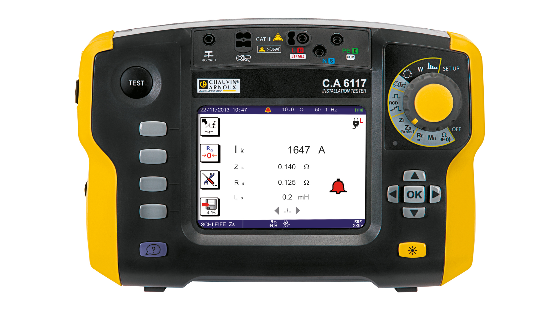 Chauvin Arnoux Installationstester C.A 6117