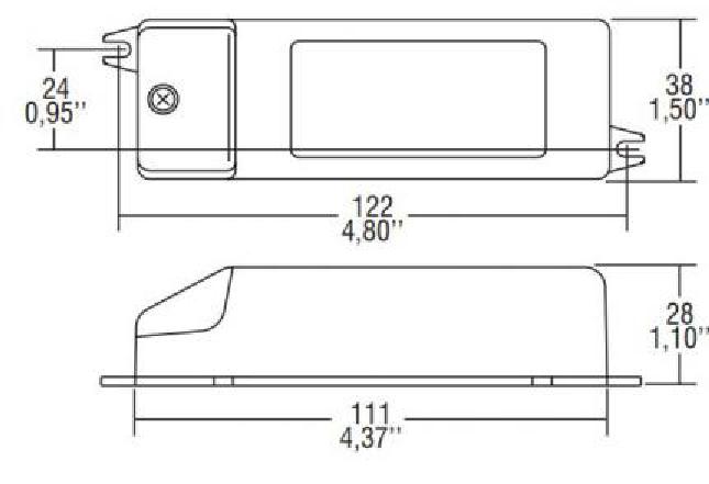 TCI LED-Treiber DC 20W 500mA WU S