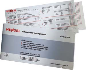 Hensel Datenschieber Leitungsschutz f.CU 77502000
