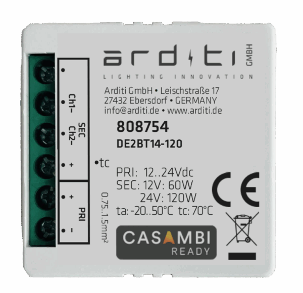 Casambi LED-Dimmer DE2BT14-120 - 808754