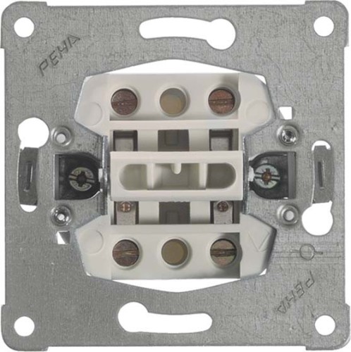 Peha Wippschalter Schraubansch. 10A 250V Wech./Wech. D 616/6 - 00110611
