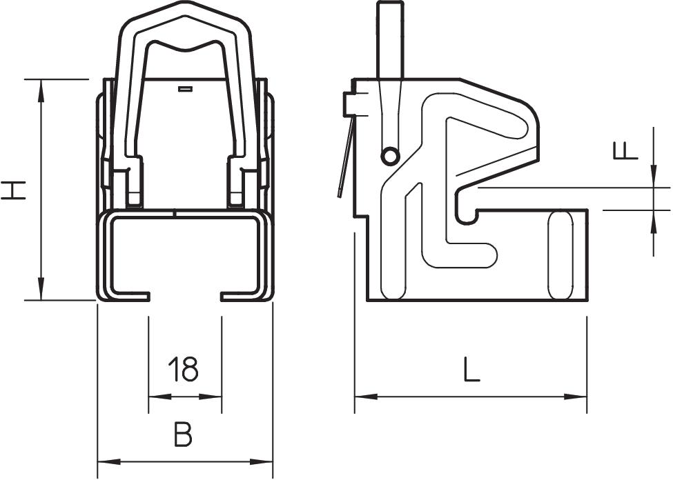 OBO Bettermann Vertr Trägerklammer 10-19mm 328 2 - 1408046