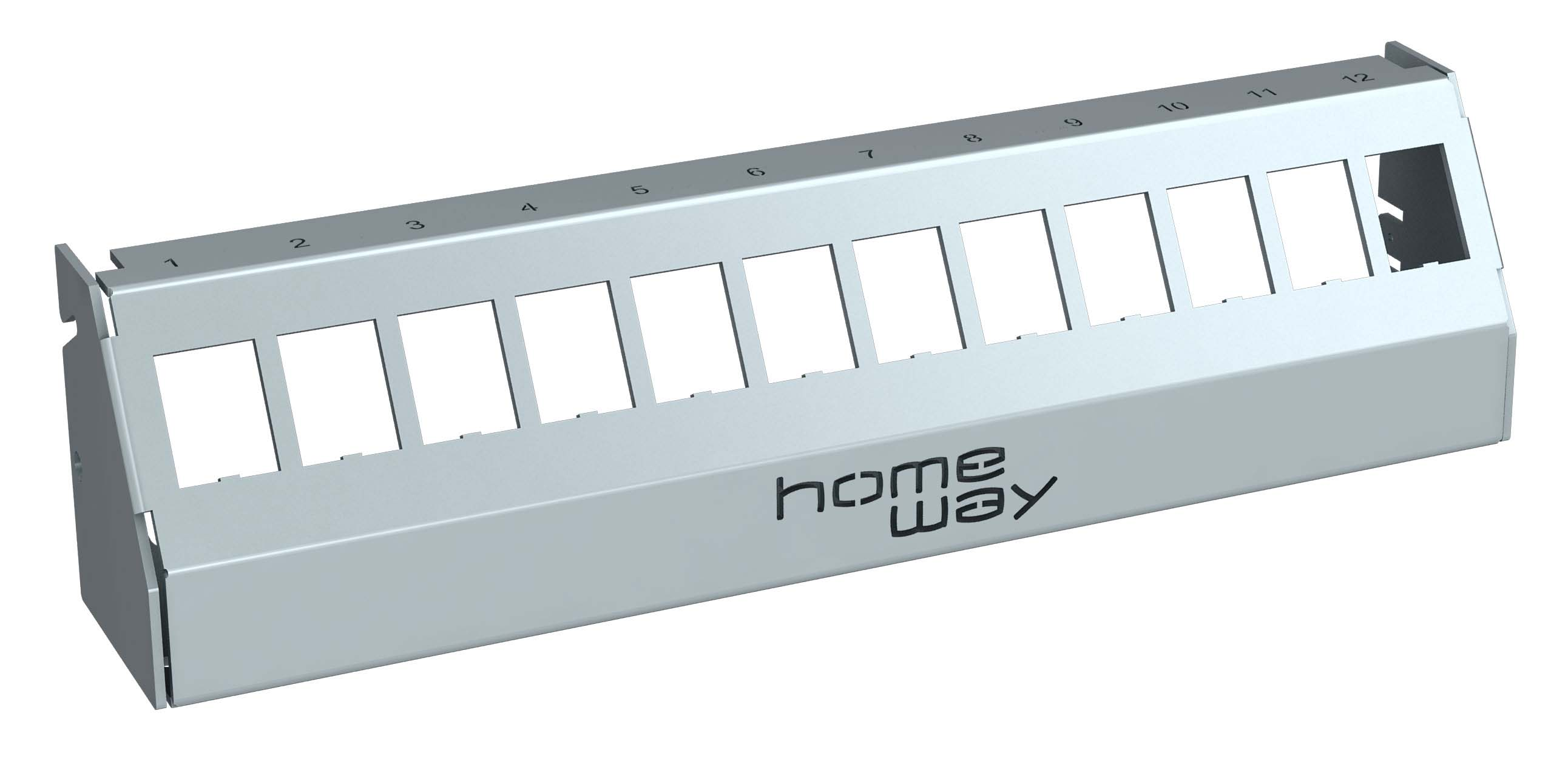 Homeway Verteilerfeldrahmen für 12xMVFKS1 HW-VFMU12
