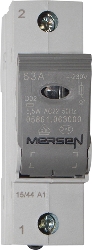Mersen Lasttrennschalter NEOZED D02 63A/230/400V 1-p 05861.063000 - Z1012620