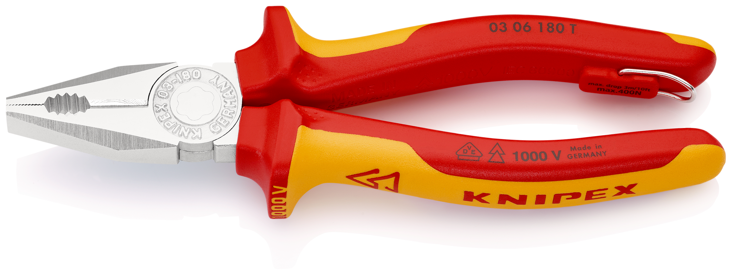 Knipex-Werk VDE Kombizange 180mm 03 06 180 T