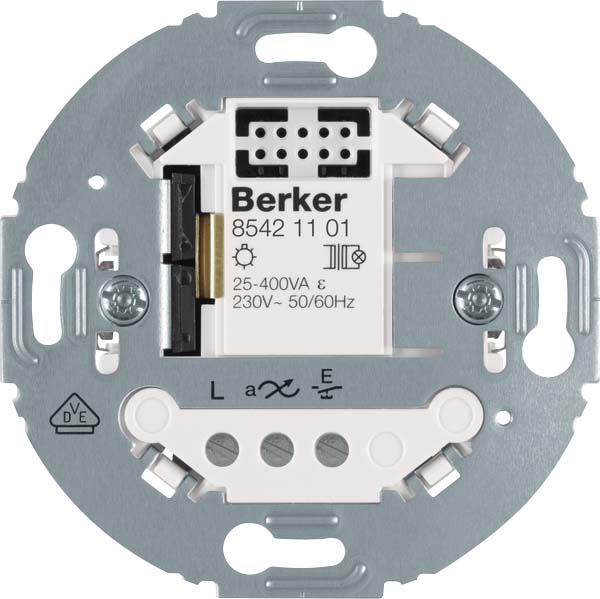 Berker Tastdimmer 1-fach (R,L) 2-Draht Tragring rd. 85421101 Berker Tastdimmer 1-fach (R,L) 2-Draht Tragring rd. 85421101