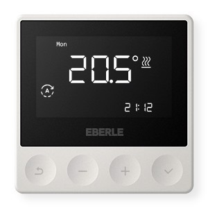 Eberle Controls AP-Uhrenthermostat Raum-/ Fußbodenregle ATR 4800 - 567194458600 Eberle Controls AP-Uhrenthermostat Raum-/ Fußbodenregle ATR 4800 - 567194458600