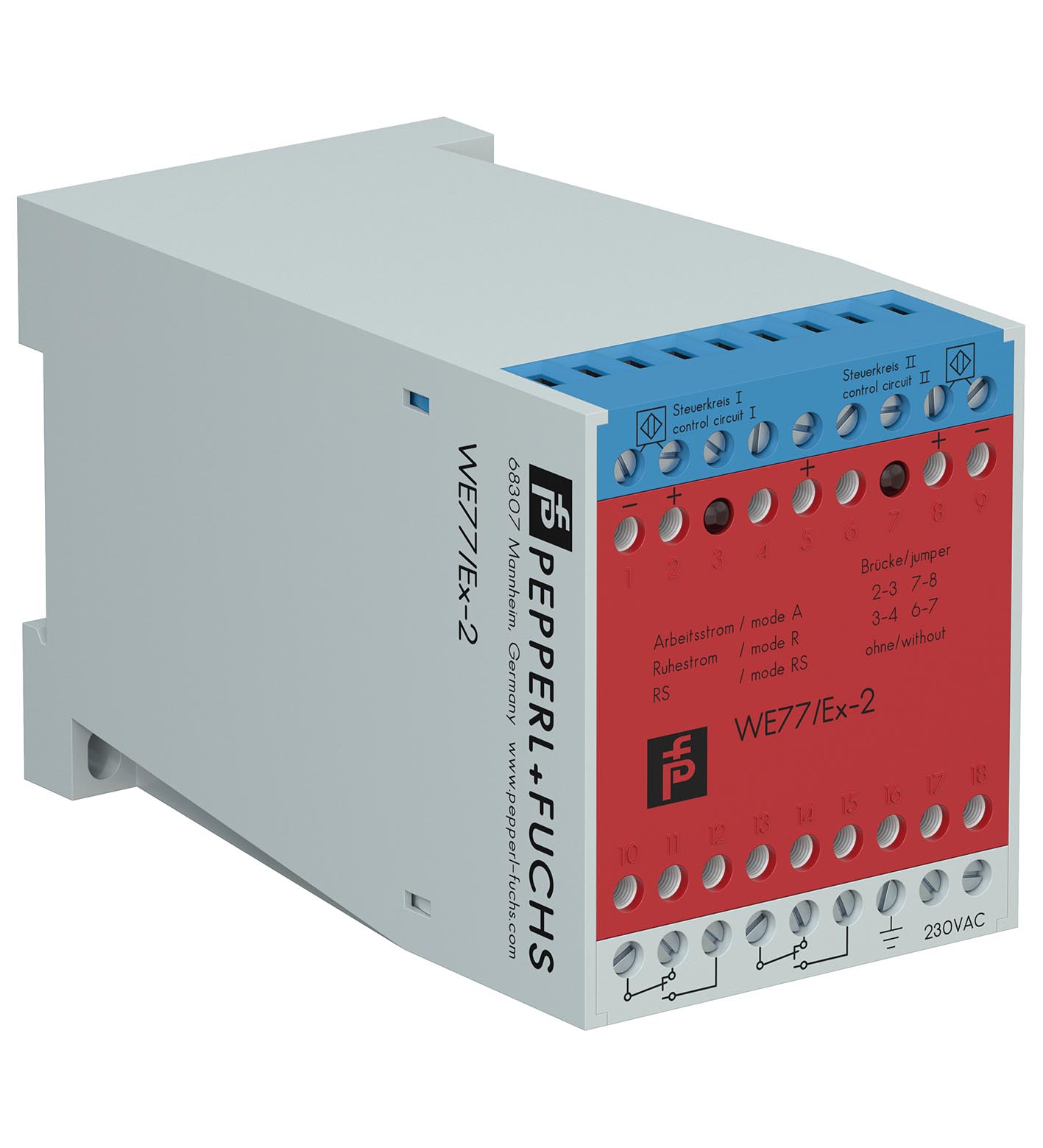 Pepperl+Fuchs Fabrik Trennschaltverstärker WE 77/Ex-2 230V