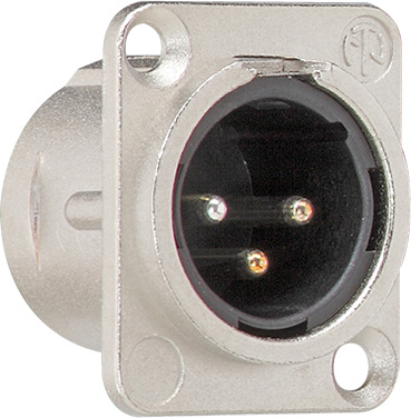 Gira XLR Flanschstecker 3-Pol D- Einsätze 003700 günstig online kaufen