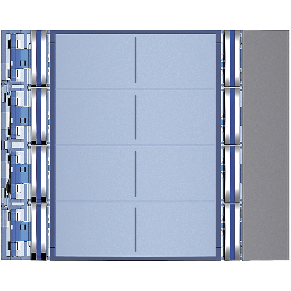 Legrand (BT) Frontblende Ruftastmodul 8 Ruftast.,Allstreet 352183