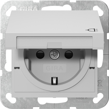 Gira Steckdose KD Grau 4414015