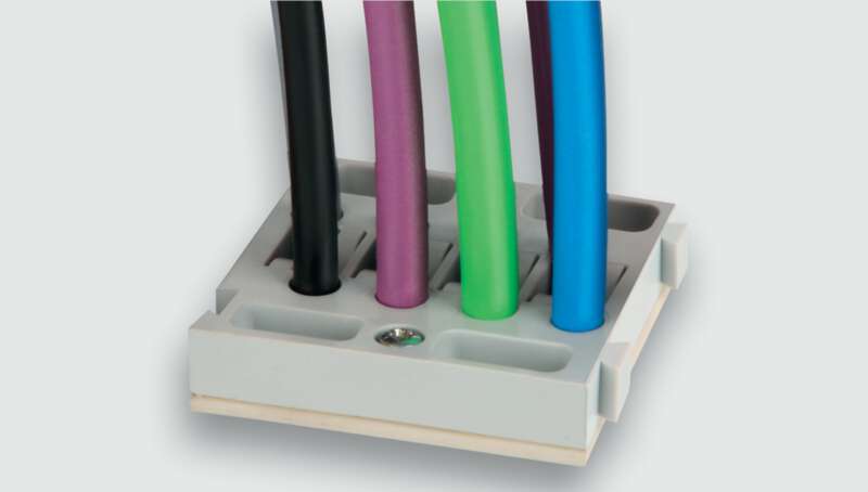 Lütze Kabeldurchführung 8x3,8-6,3mm CABLEFIX S/A