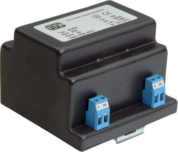 Trafo-Technik-Hoppecke Trafo für Normschiene sw EDKE 100VA 230/24V