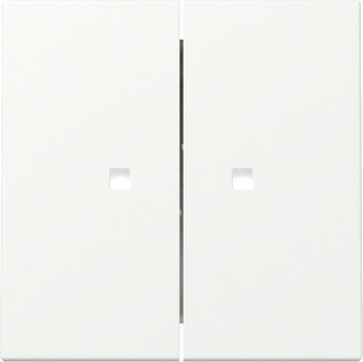 Gira Wippe 2f Kontrollf. Reinweiß m 363127 - 363127